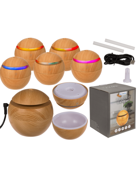 Dehumidifier and oil diffuser with 7 LEDs and USB connection OTB76/3398 Out of The Blue | Futurartshop.com