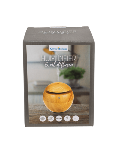Dehumidifier and oil diffuser with 7 LEDs and USB connection OTB76/3398 Out of The Blue | Futurartshop.com