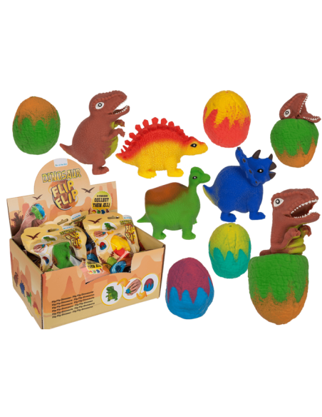 Dinosauri flip flip 4 assortimenti OTB12/0859 Out of The Blue | Futurartshop.com