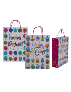 Happ Gift Bag bir Birthda 2 OTB180735 Out of The Blue | Futurartshop.com