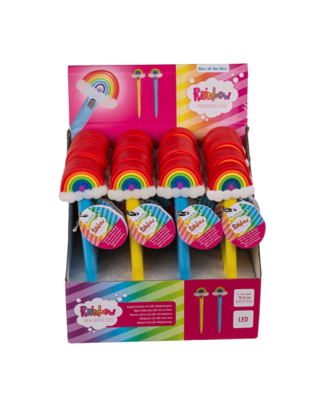 Penna a sfera arcobaleno con LED 2 colori OTB29/2906 Out of The Blue | Futurartshop.com