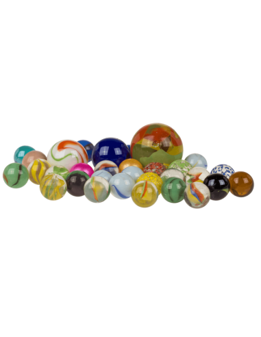 Biglie di vetro 250 g in rete OTB59/2177 Out of The Blue | Futurartshop.com