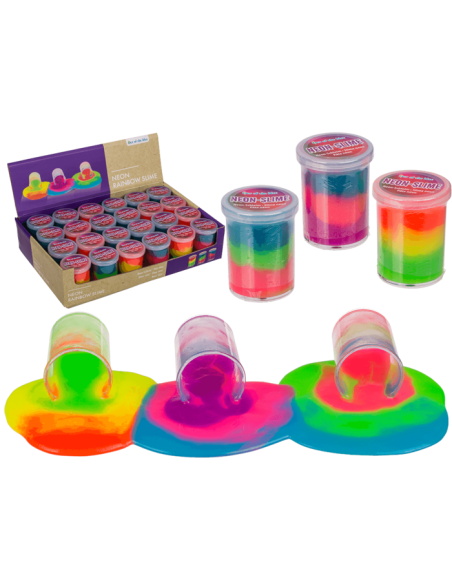 Slime in neon Rainbo jarw OTB12/2052 Out of The Blue | Futurartshop.com