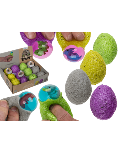 Uovo squeeze con dinosauro 4 colori OTB12/0900 Out of The Blue | Futurartshop.com