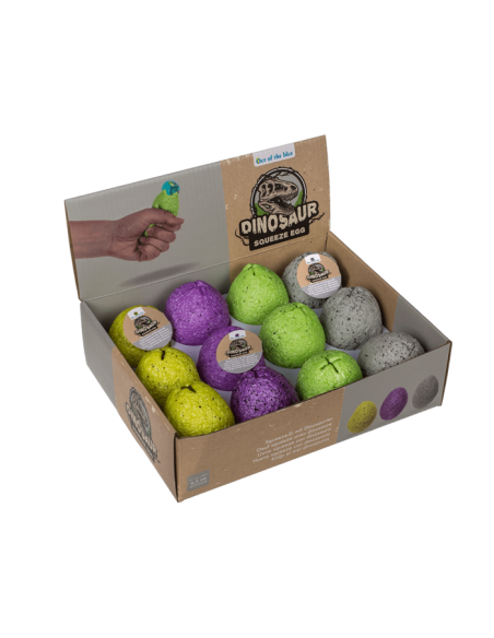 Squeeze egg with dinosaur 4 colors OTB12/0900 Out of The Blue | Futurartshop.com