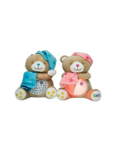 Orsetto dolce nanna con luci e suoni 2 colori TEO39451 Teorema | Futurartshop.com
