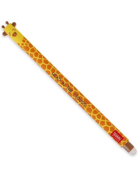 Erasable Black Giraffe Gel Pen LEGEP0019 Legami Milano | Futurartshop.com