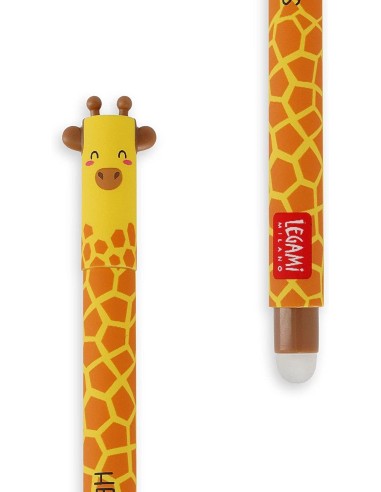 Erasable Black Giraffe Gel Pen LEGEP0019 Legami Milano | Futurartshop.com