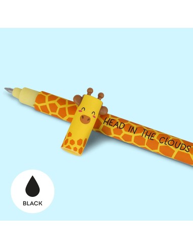 Penna gel giraffa nera cancellabile LEGEP0019 Legami Milano | Futurartshop.com