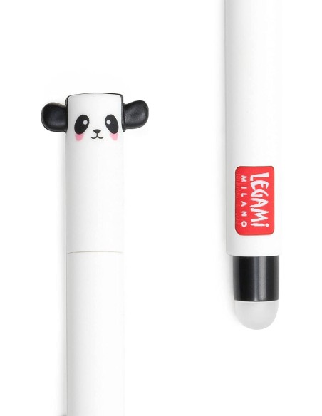 Penna gel panda nera cancellabile LEGEP0001 Legami Milano | Futurartshop.com