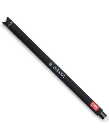 Erasable Black Cat Gel Pen LEGEP0005 Legami Milano | Futurartshop.com