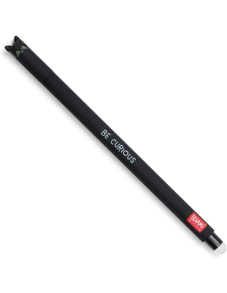 Erasable Black Cat Gel Pen LEGEP0005 Legami Milano | Futurartshop.com