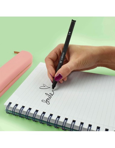 Erasable Black Cat Gel Pen LEGEP0005 Legami Milano | Futurartshop.com