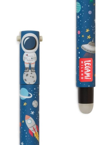 Penna gel space nera cancellabile LEGEP0009 Legami Milano | Futurartshop.com