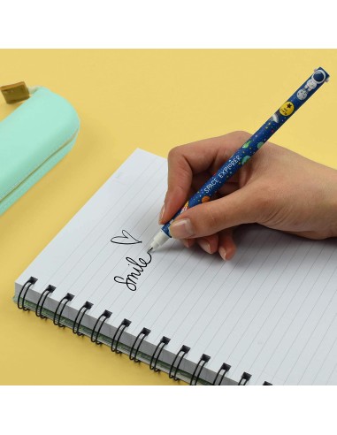 Erasable Black space Gel Pen LEGEP0009 Legami Milano | Futurartshop.com