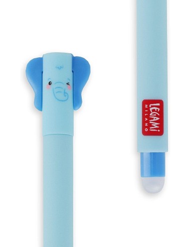 Erasable Blue Elephant Gel Pen LEGEP0018 Legami Milano | Futurartshop.com