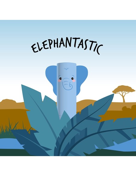 Penna gel elefante blu cancellabile LEGEP0018 Legami Milano | Futurartshop.com