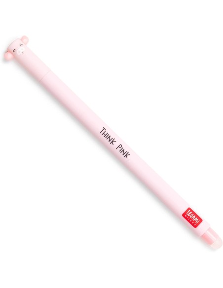 Penna gel maialino rosa cancellabile LEGEP0008 Legami Milano | Futurartshop.com