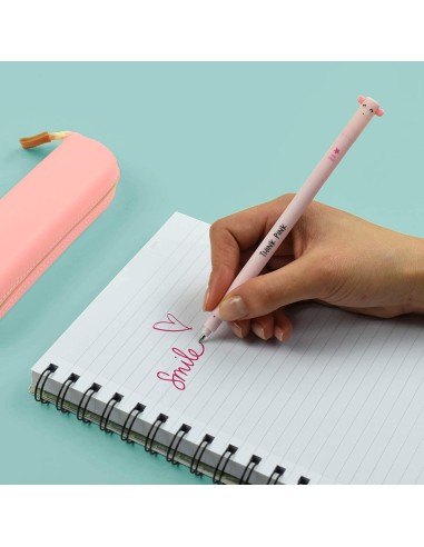 Penna gel maialino rosa cancellabile LEGEP0008 Legami Milano | Futurartshop.com