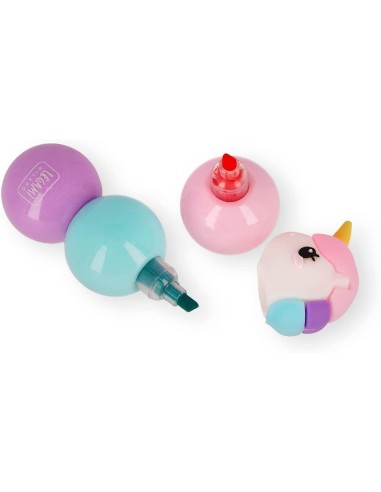 Evidenziatore 3 in 1 unicorno LEGMUMA0001 Legami Milano | Futurartshop.com