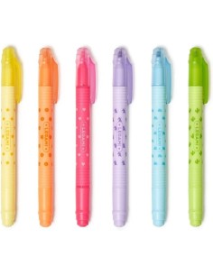 Pack 6 erasable highlighters LEGEH0001 Legami Milano | Futurartshop.com 2