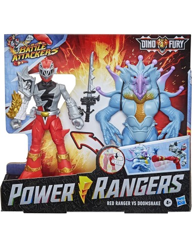 Po RangersEr Rangers character Red Ranger vs Doomsnake Dino Fur Fur OSTF1261/F3064 Hasbro | Futurartshop.com