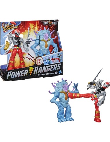 Power Rangers personaggio Red Ranger vs Doomsnake Dino Fury OSTF1261/F3064 Hasbro | Futurartshop.com