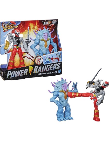 Po RangersEr Rangers character Red Ranger vs Doomsnake Dino Fur Fur OSTF1261/F3064 Hasbro | Futurartshop.com