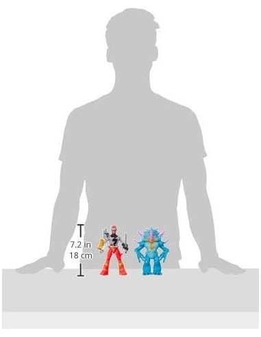 Po RangersEr Rangers character Red Ranger vs Doomsnake Dino Fur Fur OSTF1261/F3064 Hasbro | Futurartshop.com
