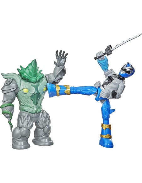 Power Rangers personaggio Blue Ranger vs Shockhorn Dino Fury OSTF1261/F1603 Hasbro | Futurartshop.com