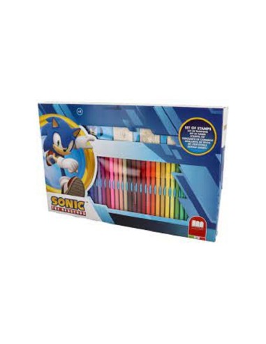 Set 36 Sonic markers MUL57122 Multiprint | Futurartshop.com