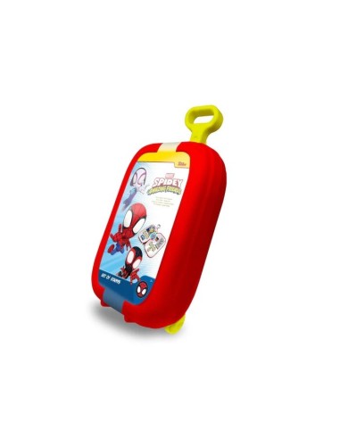 Mini trolley Spidey coloring set MUL64135 Multiprint | Futurartshop.com