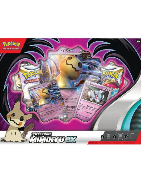 Pokemon collezione Mimikyu EX GAMPK60285 Futurart | Futurartshop.com