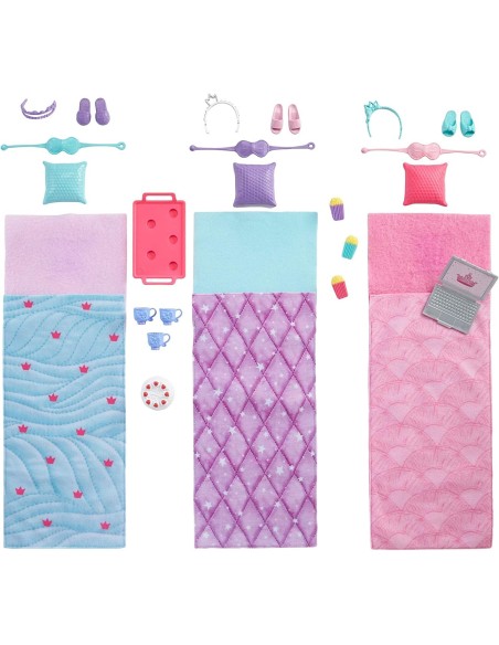 Barbie confezione con 3 bambole fashion principesse adventure GIOGJB68 Mattel | Futurartshop.com