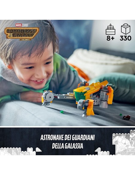 Lego Marvel 76254 astronave di baby rocket LEG6427737 Lego | Futurartshop.com