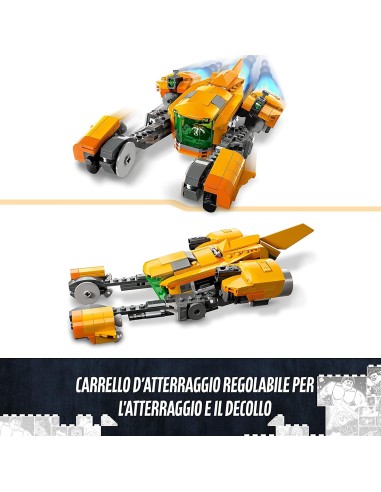 Lego Marvel 76254 astronave di baby rocket LEG6427737 Lego | Futurartshop.com