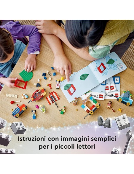 Lego Disney 43212 treno delle celebrazioni Disney LEG6427564 Lego | Futurartshop.com