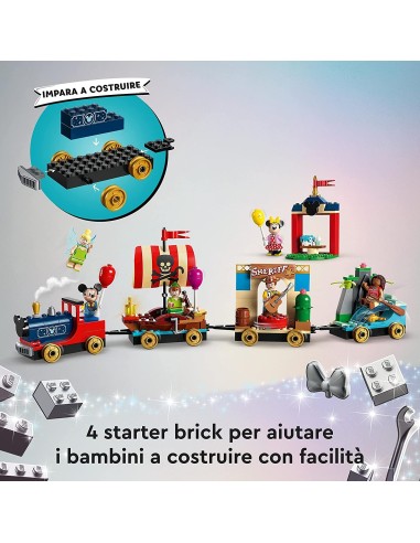 Lego Disney 43212 treno delle celebrazioni Disney LEG6427564 Lego | Futurartshop.com