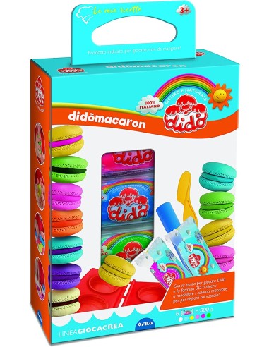 Dido pasta da modellare set le mie ricette macaron ARVF350800 Fila | Futurartshop.com