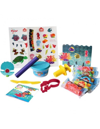 Dido modelling paste giocacrea mermaids with dido glitter ARVF361700 Fila | Futurartshop.com