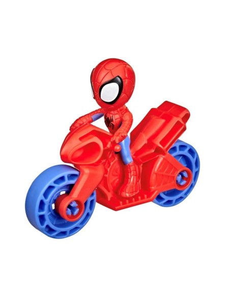 Spide personaggio character with motorcycle amazing friends TOYF3714/F4001 Hasbro | Futurartshop.com