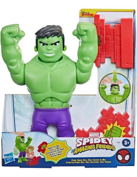 Spidey personaggio power smash Hulk Amazing friends HASF5067 Hasbro | Futurartshop.com