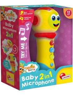 Carrot Bab microfono microphone 2 in 1 LIS100606 Lisciani | Futurartshop.com
