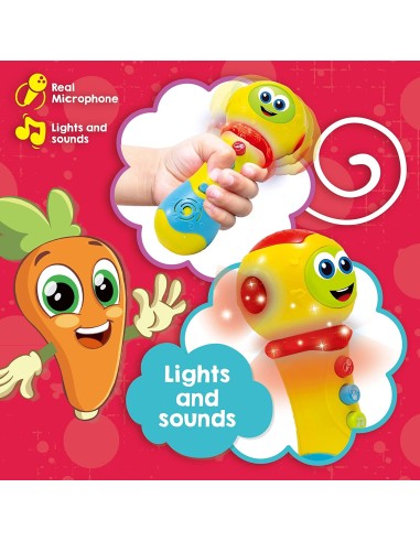 Carotina baby microfono 2 in 1 LIS100606 Lisciani | Futurartshop.com