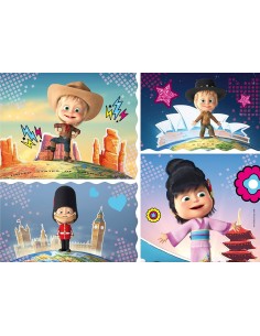Puzzle Ma Puzzle floor24 pieces Masha is great LIS86085 Lisciani | Futurartshop.com 2