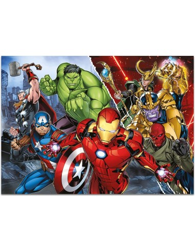 Puzzle Maxifloor 108 pezzi Avengers double-face LIS99771 Lisciani | Futurartshop.com