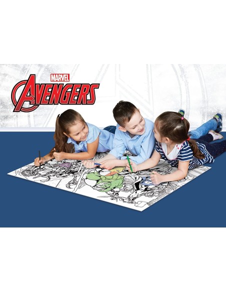 Puzzle Ma Puzzle floor108 pieces Avengers double-face LIS99771 Lisciani | Futurartshop.com