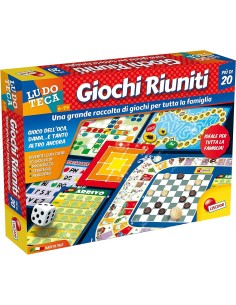 Ludoteca giochi riuniti più di 20 LIS89154 Lisciani | Futurartshop.com
