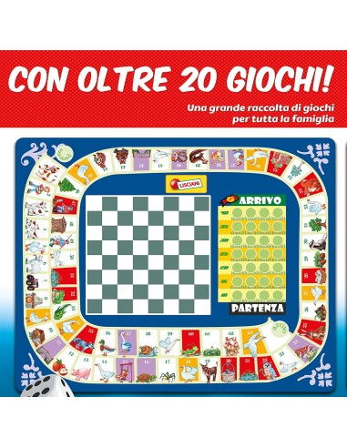 Ludoteca giochi riuniti più di 20 LIS89154 Lisciani | Futurartshop.com