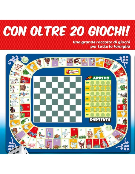 Playroom games gathered more than 20 LIS89154 Lisciani | Futurartshop.com